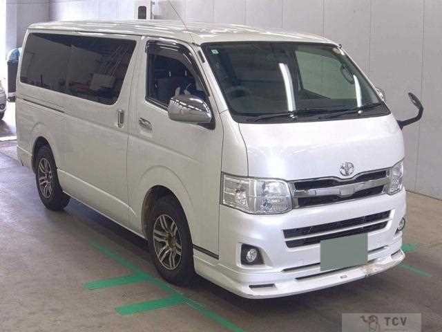 2013 Toyota Hiace Van
