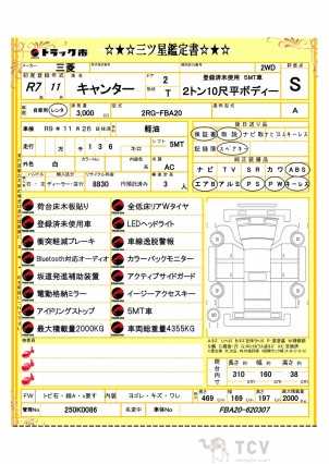 2025 Mitsubishi Fuso Canter