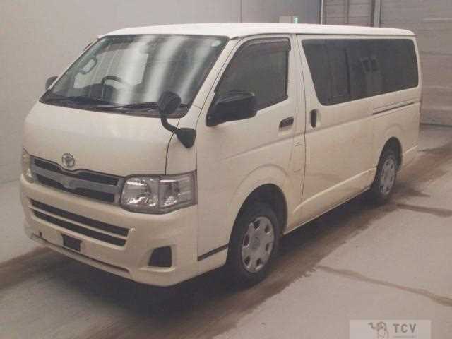 2013 Toyota Hiace Van