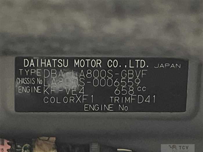 2016 Daihatsu Move Canbus