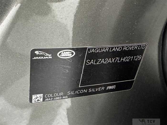 2019 Land Rover RangeRover Evoque