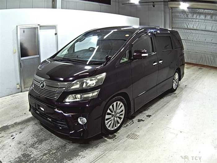 2012 Toyota Vellfire