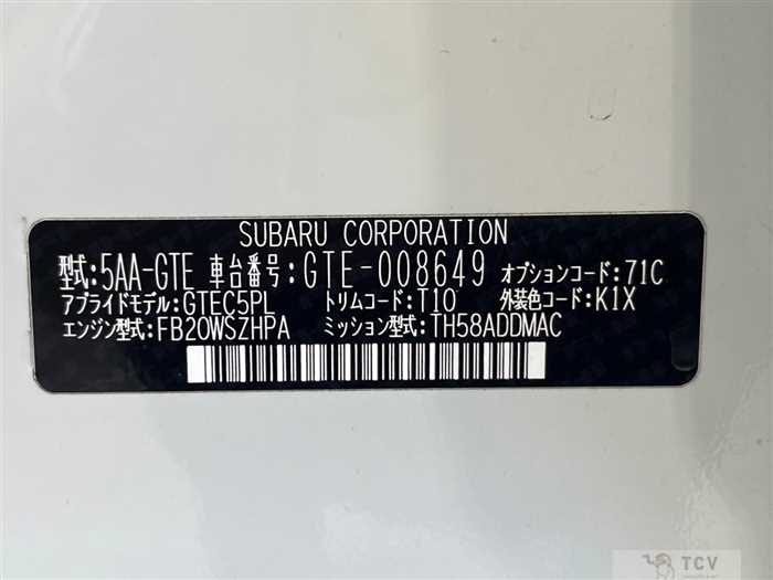 2019 Subaru Subaru Others