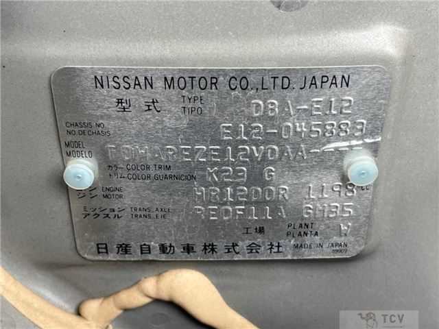 2012 Nissan Note