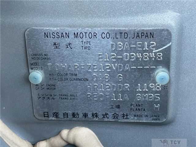 2012 Nissan Note