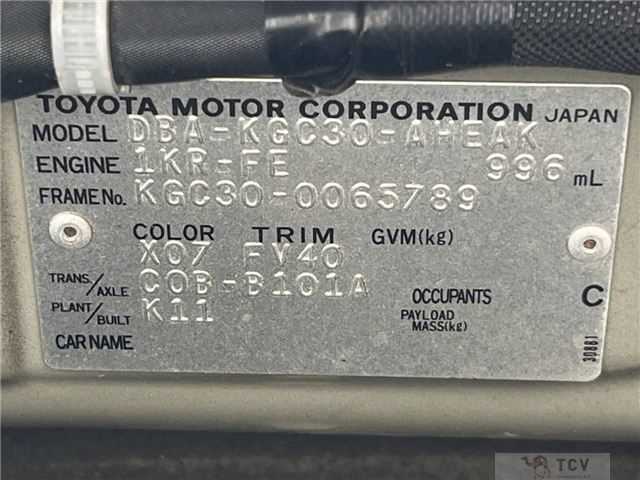 2011 Toyota Passo