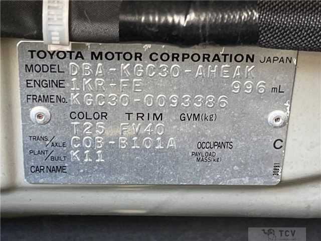 2011 Toyota Passo