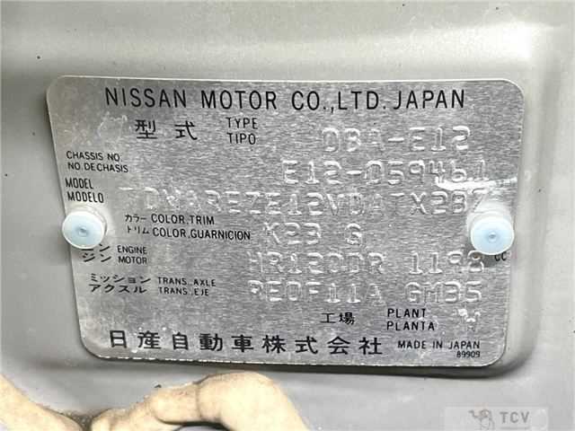 2013 Nissan Note