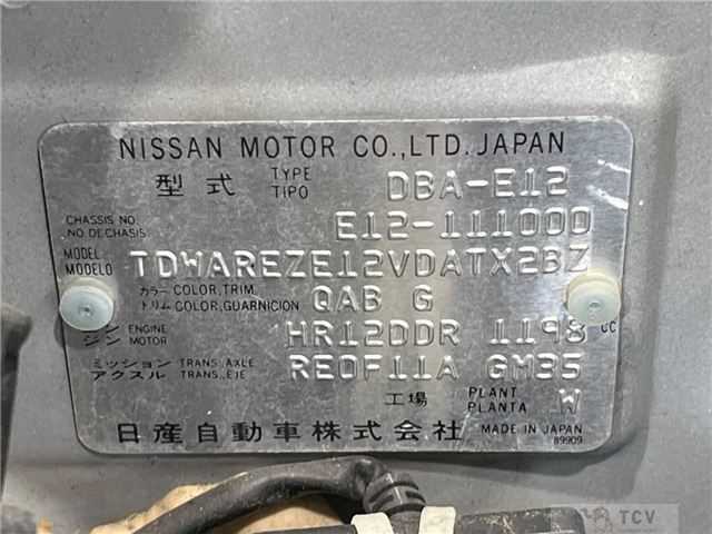 2013 Nissan Note
