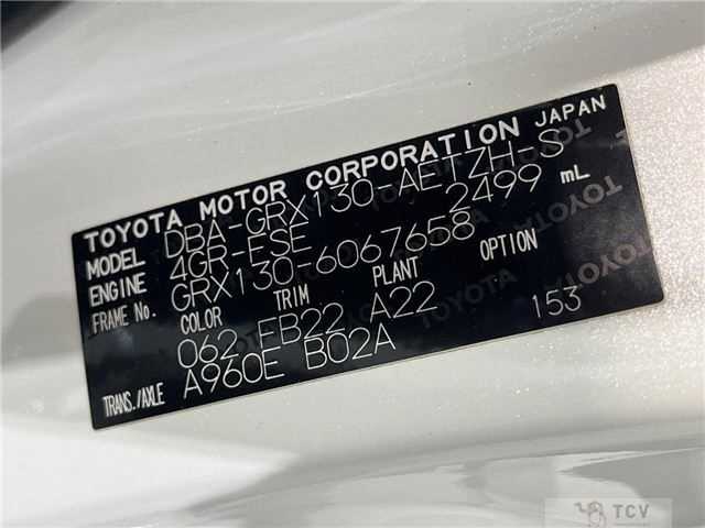 2012 Toyota Mark X
