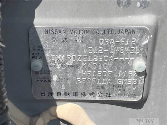 2013 Nissan Note