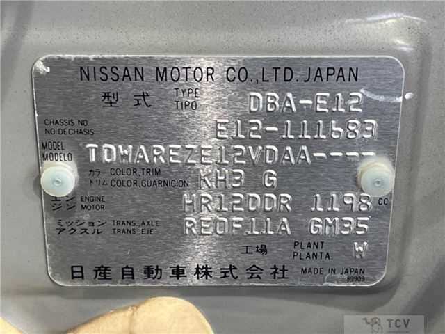 2013 Nissan Note