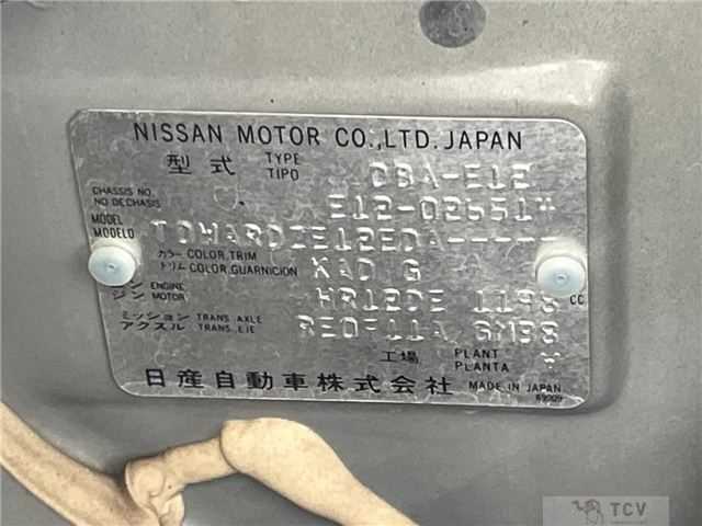 2012 Nissan Note