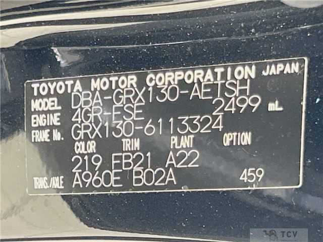 2019 Toyota Mark X