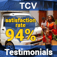 TCV Testimonials satisfaction rate 94%